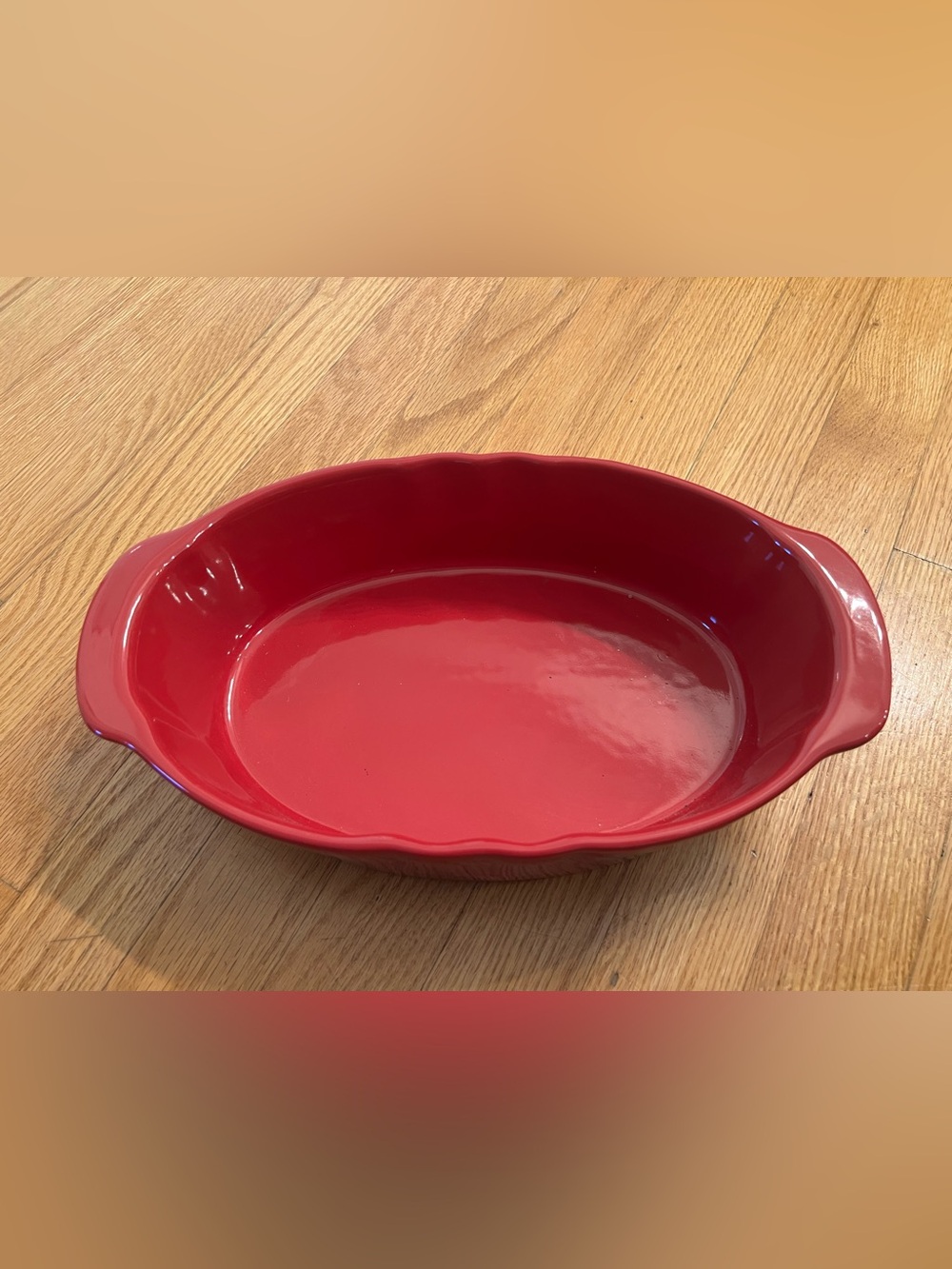 Primagera Red Ceramic Baking casserole Dish - Picture 2 of 4